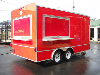 New 2010 8.5 x 16 concession trailer 