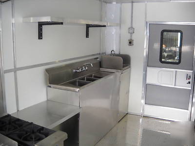 New 2010 8.5 x 16 concession trailer 