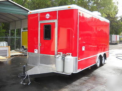 New 2010 8.5 x 16 concession trailer 
