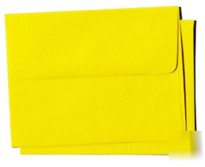 10 4X6 A6 a-6 sun yellow square-flap envelopes 