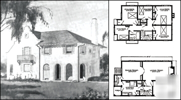 1912 vintage house plans - a book of homes - on cd