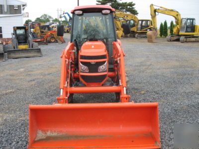 2007 kubota L3540D compact tractor loader 4X4 cab a/c