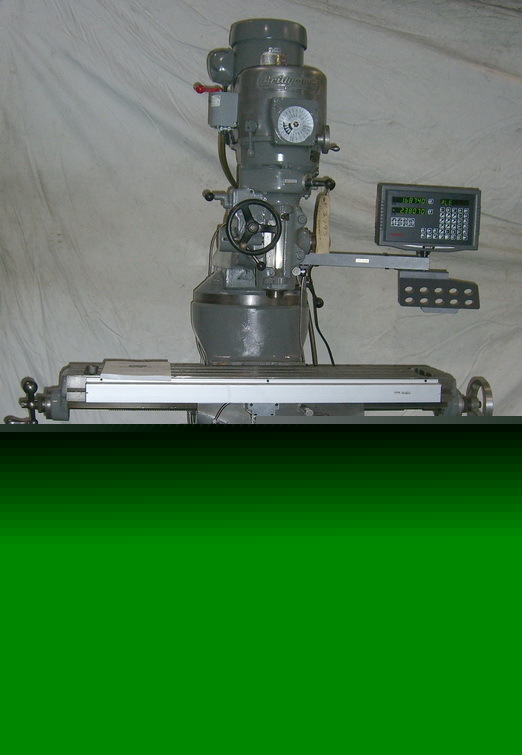 Bridgeport 2 h.p. variable speed vertical mill