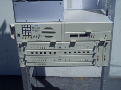 Harris 10 ghz radio rack