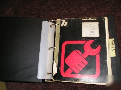 International loader dozer service manual parts catalog