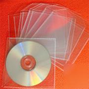 New plastic 200 pvc cd dvd poly sleeves cases wallets