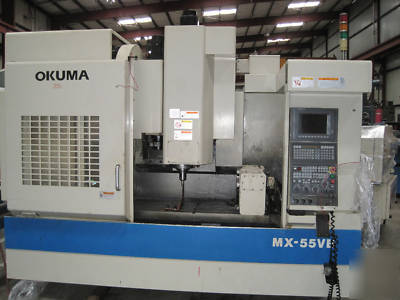 Okuma vertical machining center mx 55VB