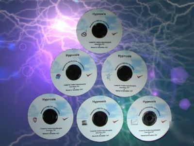 Set of 6 hypnosis cd's compressed on 1 cd + resell 
