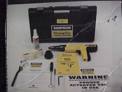 Simpson pt-27 powder actuated fastening
