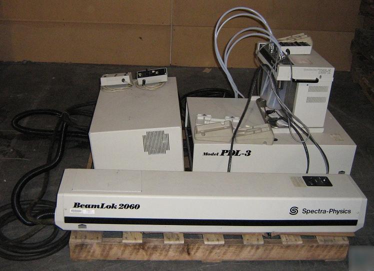 Spectra-physics beam lok 2060 ion laser w/ power supply