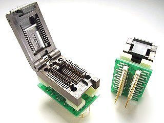 Programming adapter for 28 pin soic