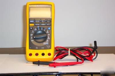 Fluke 189 dmm digital/analog - calibrated & certified 