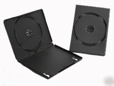 New dvd cases (qty 10) single empty black 