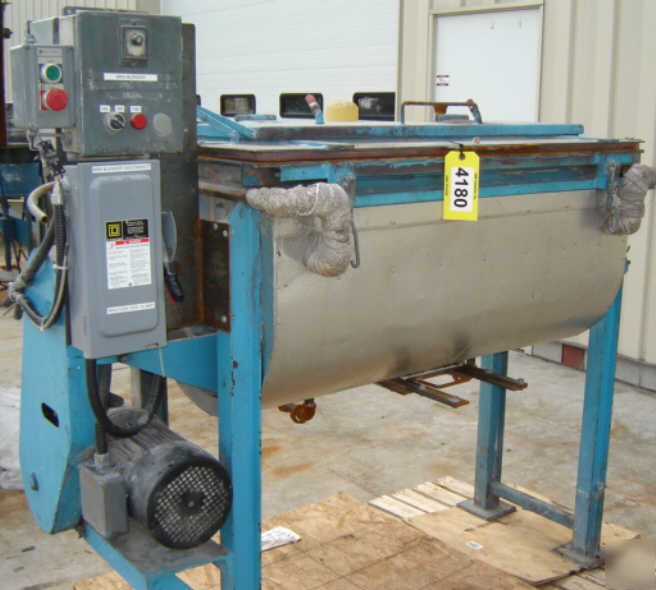 10 cubic foot carbon steel ribbon blender