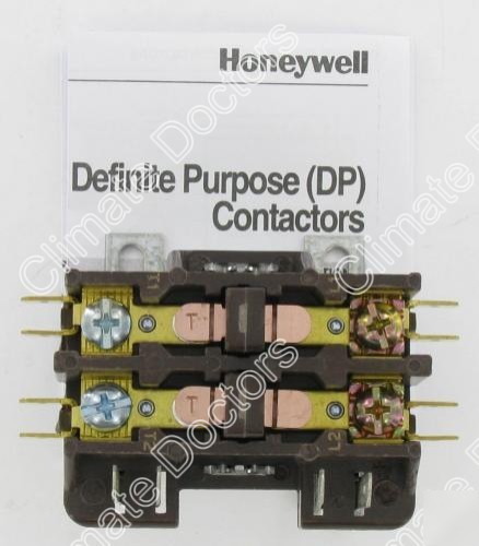 Honeywell DP2030A5004 24 vac 2 pole definite contactor
