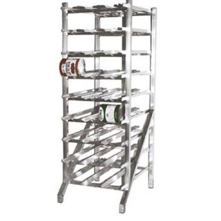 Kelmax csr-162 can storage rack, stationary, holds #10 