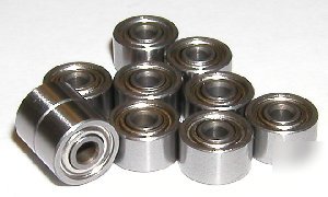 Lot 10 bearings R168ZZ 1/4