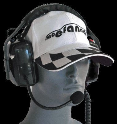 Racing intercom headset for your radio or scanner shack