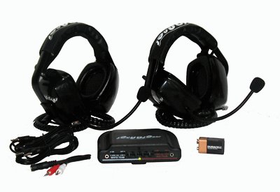 Racing intercom headset for your radio or scanner shack