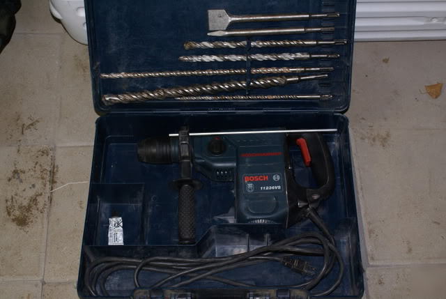 Used bosch 11236VS 1-1/8-in sds-plus rotary hammer