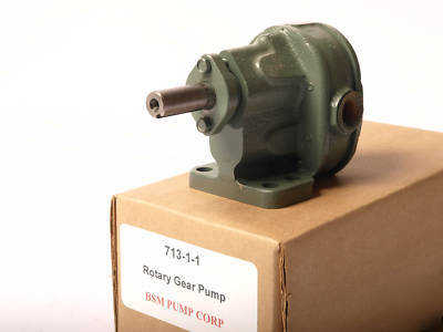 Brown & sharpe bsm rotary gear pump 713-1-1