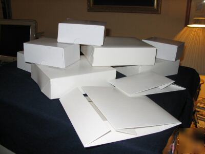 100 business card boxes size 3-11/16X4-3/4X 2