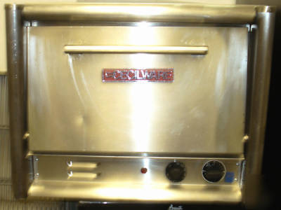 Cecilware counter-top two-deck hearth-style oven