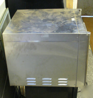 Cecilware counter-top two-deck hearth-style oven