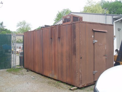 Combo walkin freezer/cooler portable unit. 8' by 18' .