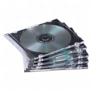 Fellowes FEL98335 slim jewel cases 100 pk 98335