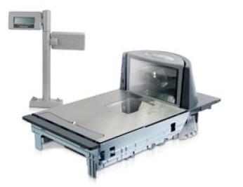 Magellan 8400 high performance bi-optic scanner-scale