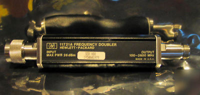 New agilent 11721A frequency doubler 100 to 2.6 ghz 