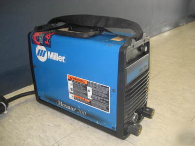 Used miller maxstar 200SD tig/stick welder