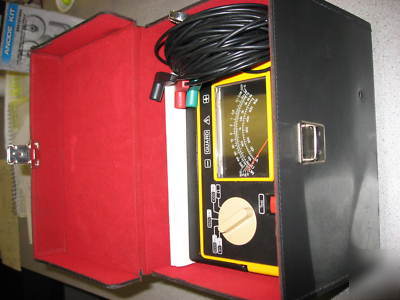 Biddle megger insulation tester 212159 excellent shape