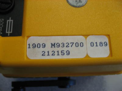 Biddle megger insulation tester 212159 excellent shape