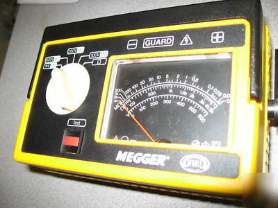 Biddle megger insulation tester 212159 excellent shape