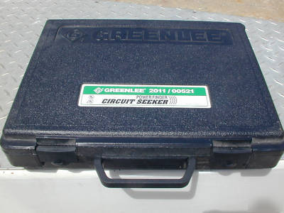Greenlee circuit seeker 2011/00521