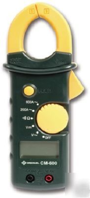 Greenlee #cm-600 clamp meter 600AMP ac