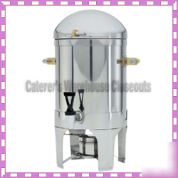 New 3 gallon coffee / beverage urn 18/8 stainless 