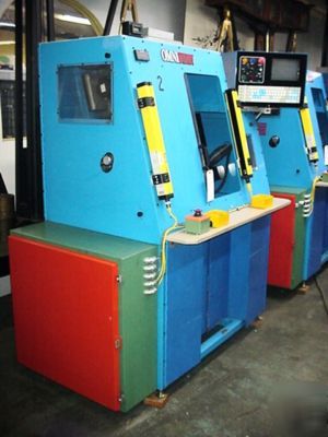 New omniturn hardinge gt-cnc lathe slant bed- yr 2000 