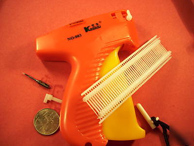 Tagger tagging gun for fine fabrics label 200 25MM barb