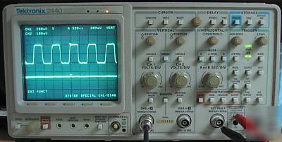 Tektronix tek 2440 300MHZ digital storage oscilloscope 