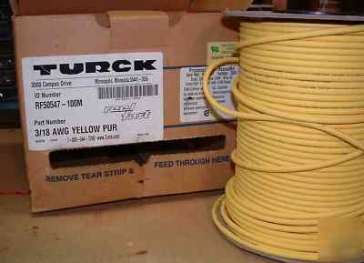 Turck instrument cable RV50547-100M partial