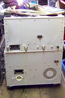 Well-built h.b. 1KW linear amp w/10KV ps - incomplete