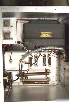 Well-built h.b. 1KW linear amp w/10KV ps - incomplete