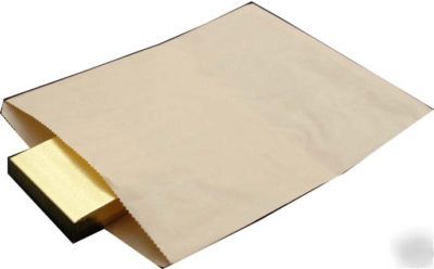 500 natural kraft 12X3X18 paper retail merchandise bag