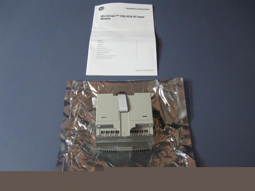 Ab micrologix plc dc input 1762-IQ16 (1762IQ16)