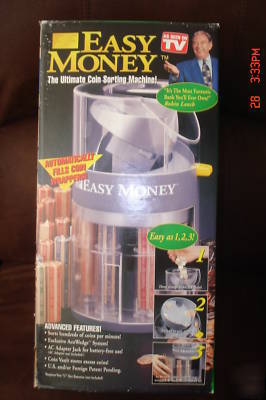 Coin sorter-easy money-ultimate coin sorting machine