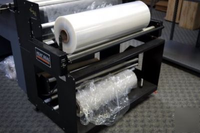 Heat seal shrink wrap system heavy duty packaging 