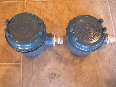 Lot of 2 drexelbrook corrosion resistant junction boxes